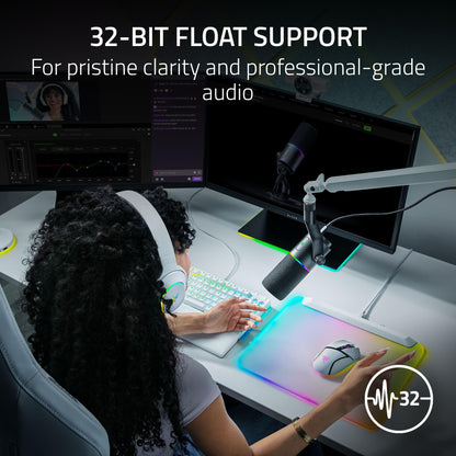 Dynamic USB-C & XLR Microphone for Streaming