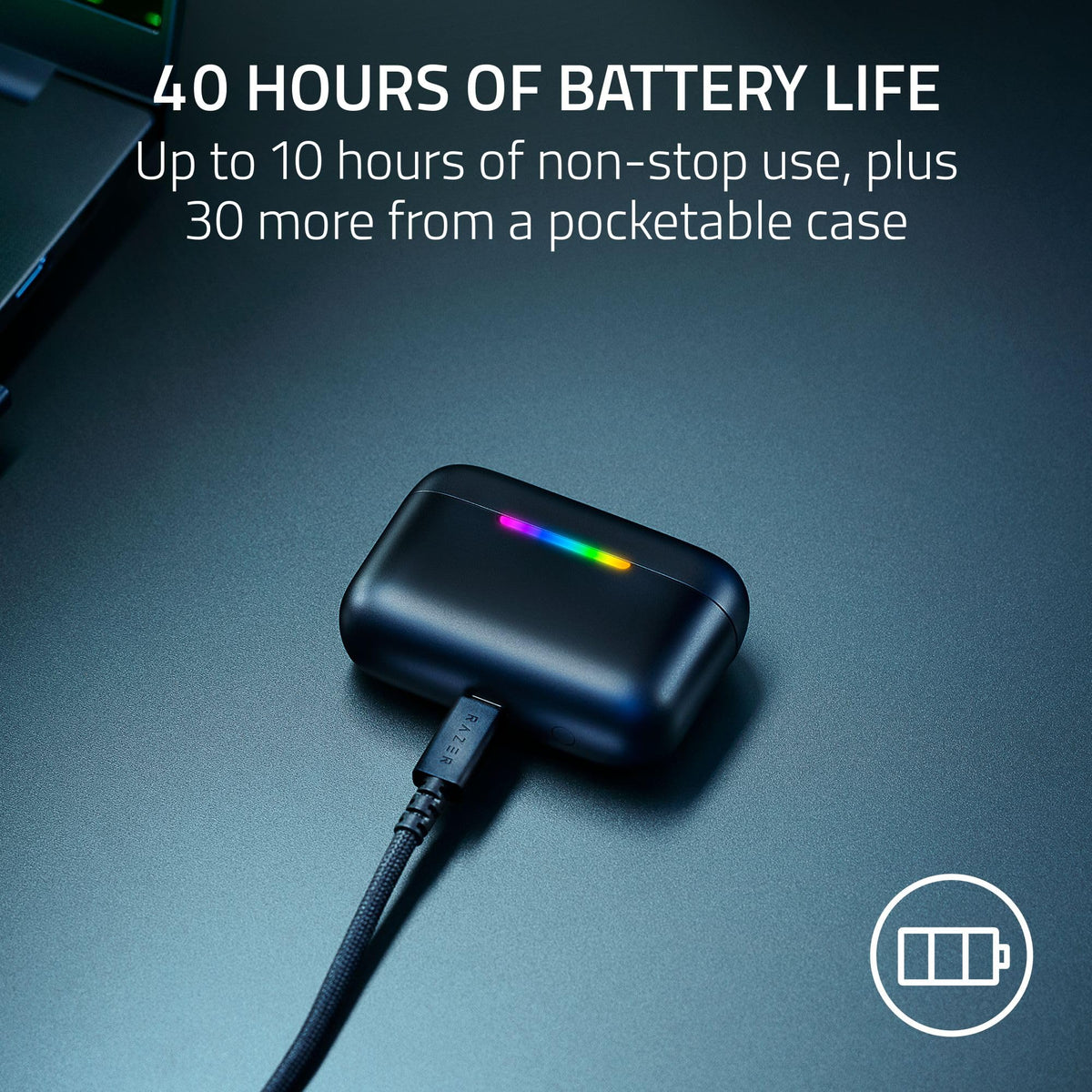 Wireless Gaming Earbuds with ANC & Multi-Platform